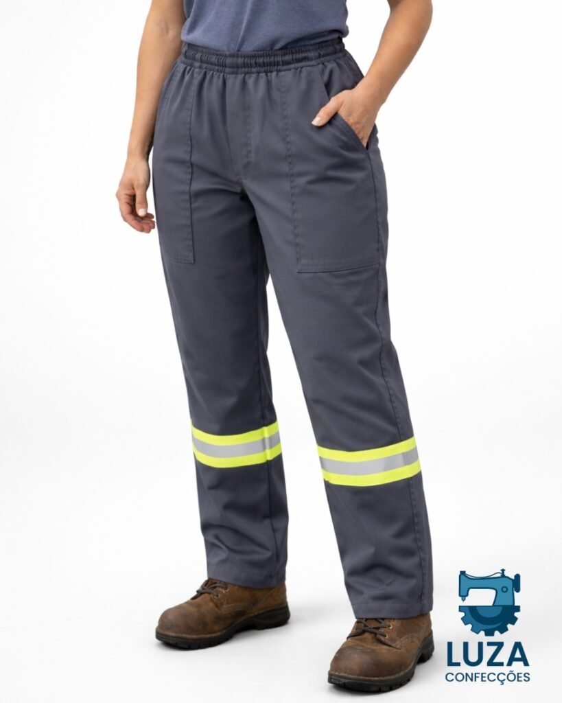 Calça de Brim Feminina Luza Confecções (2)