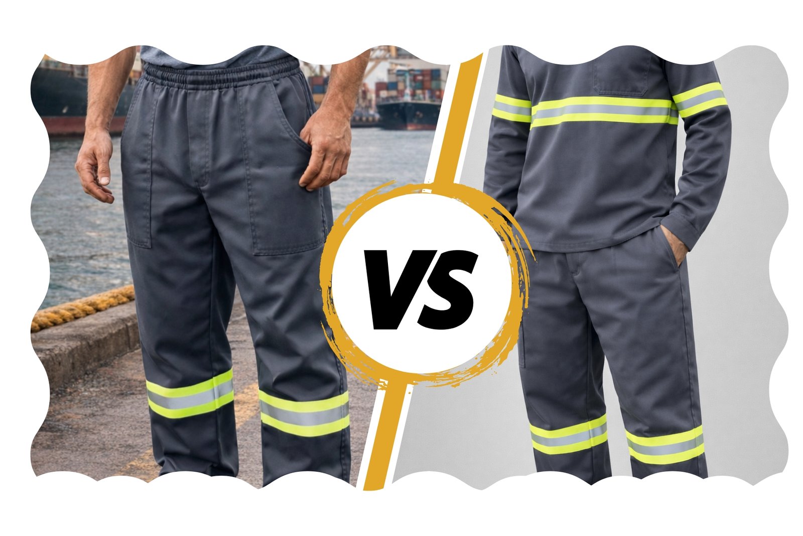 Calça de Brim vs Conjunto em Brim