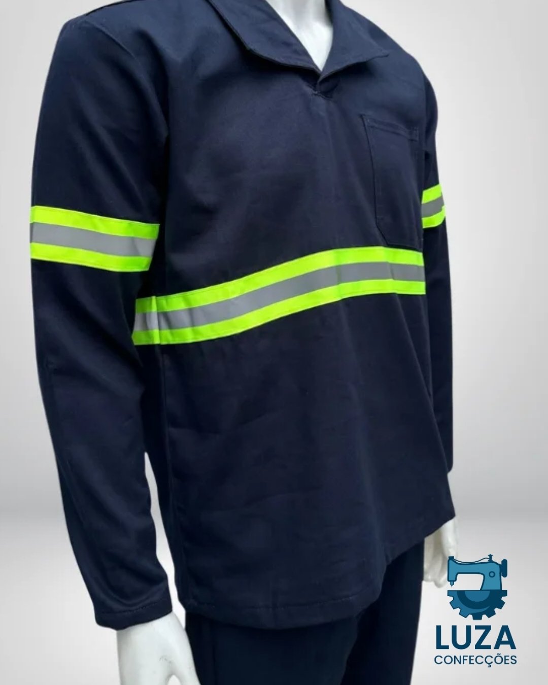 Camisa em Brim Luza Confeccoes 2 1