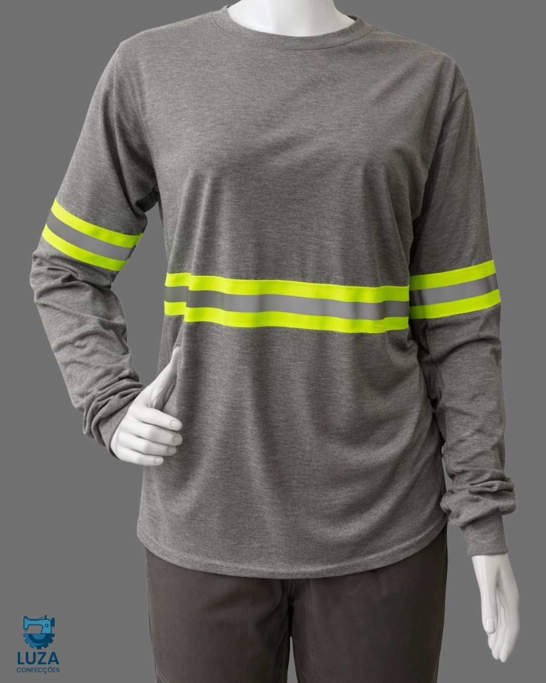 Camiseta PV Operacional Manga Longa Luza Uniformes Profissionais 4