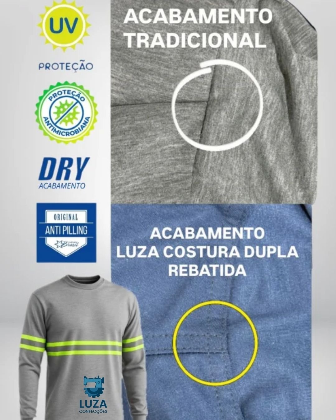 Conjunto Uniforme Operacional Luza Confeccoes 7