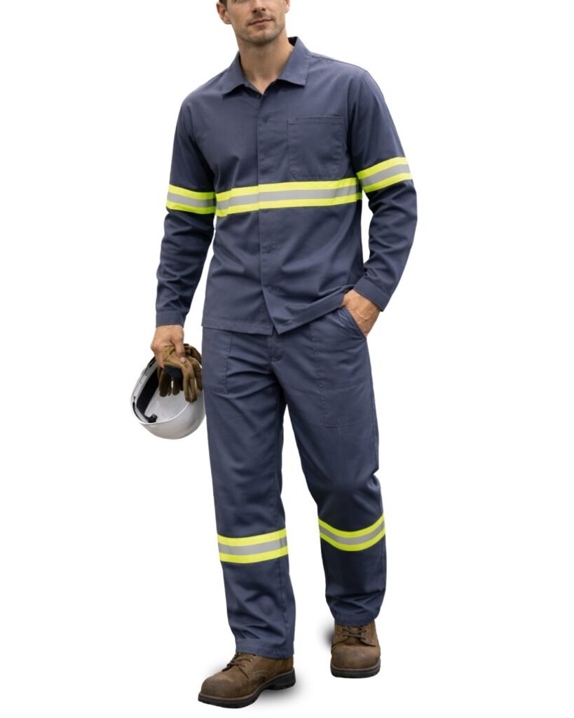 Conjunto em Brim Luza Uniformes Profissionais 1