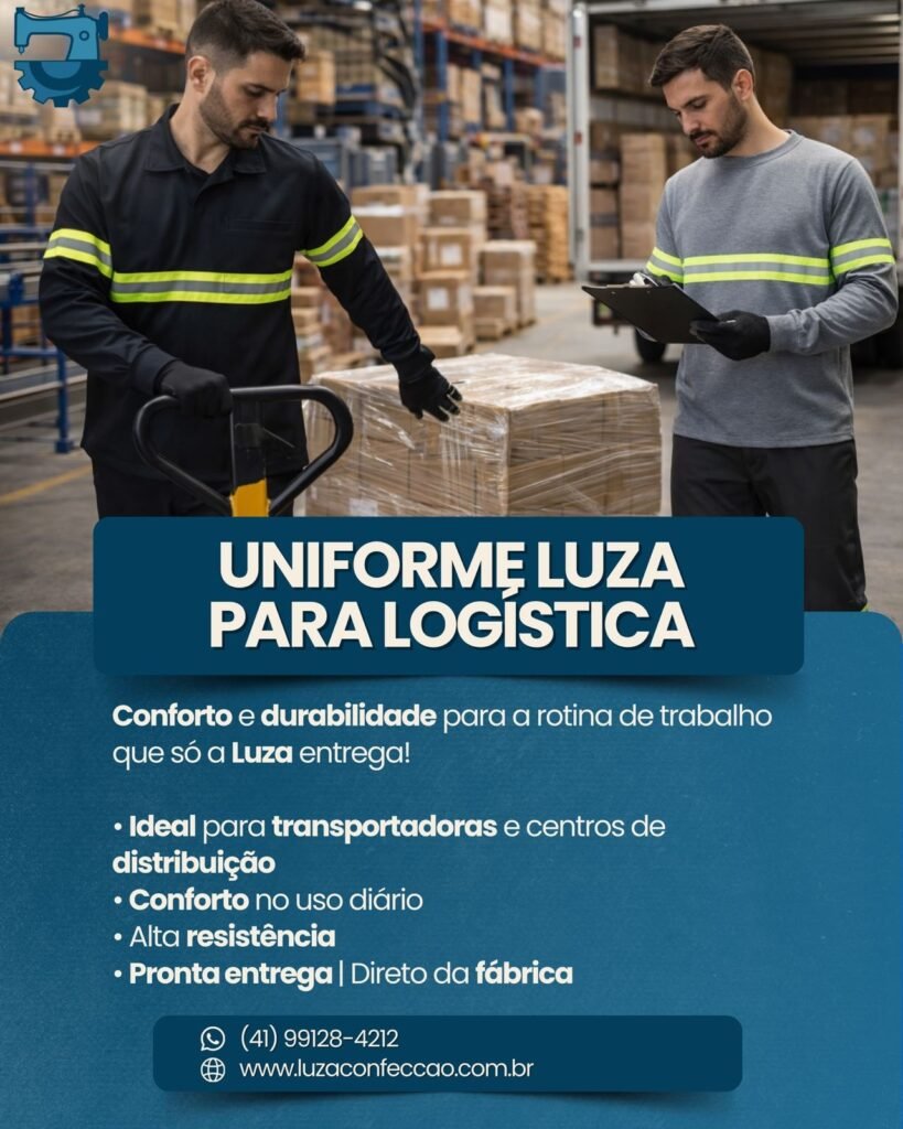 Uniformes para Logistica Luza Uniformes Operacionais