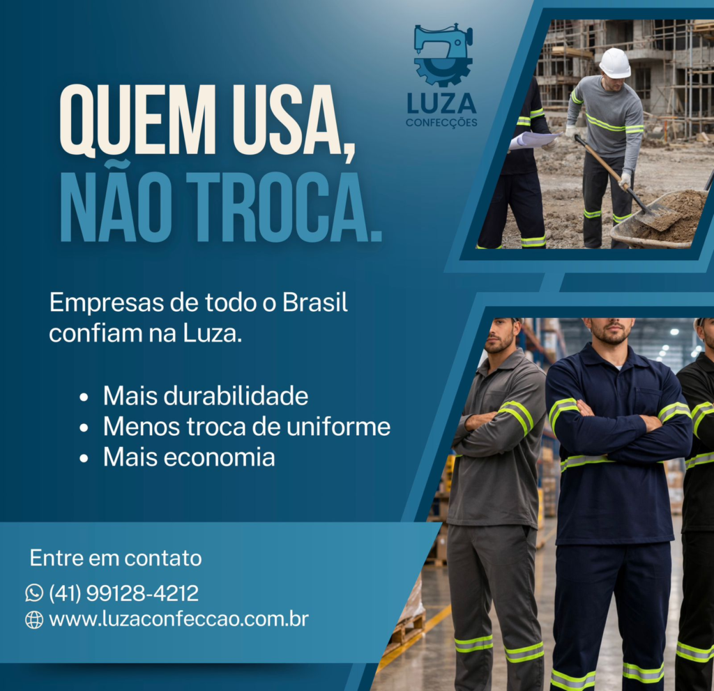 Uniformes Profissionais em Paranaguá: Qualidade, Padronização e Pronta Entrega 8 Uniformes Profissionais em Paranaguá