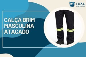 Calça Brim Masculina Atacado