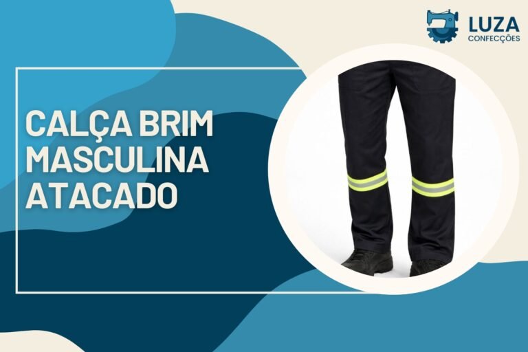 Calça Brim Masculina Atacado