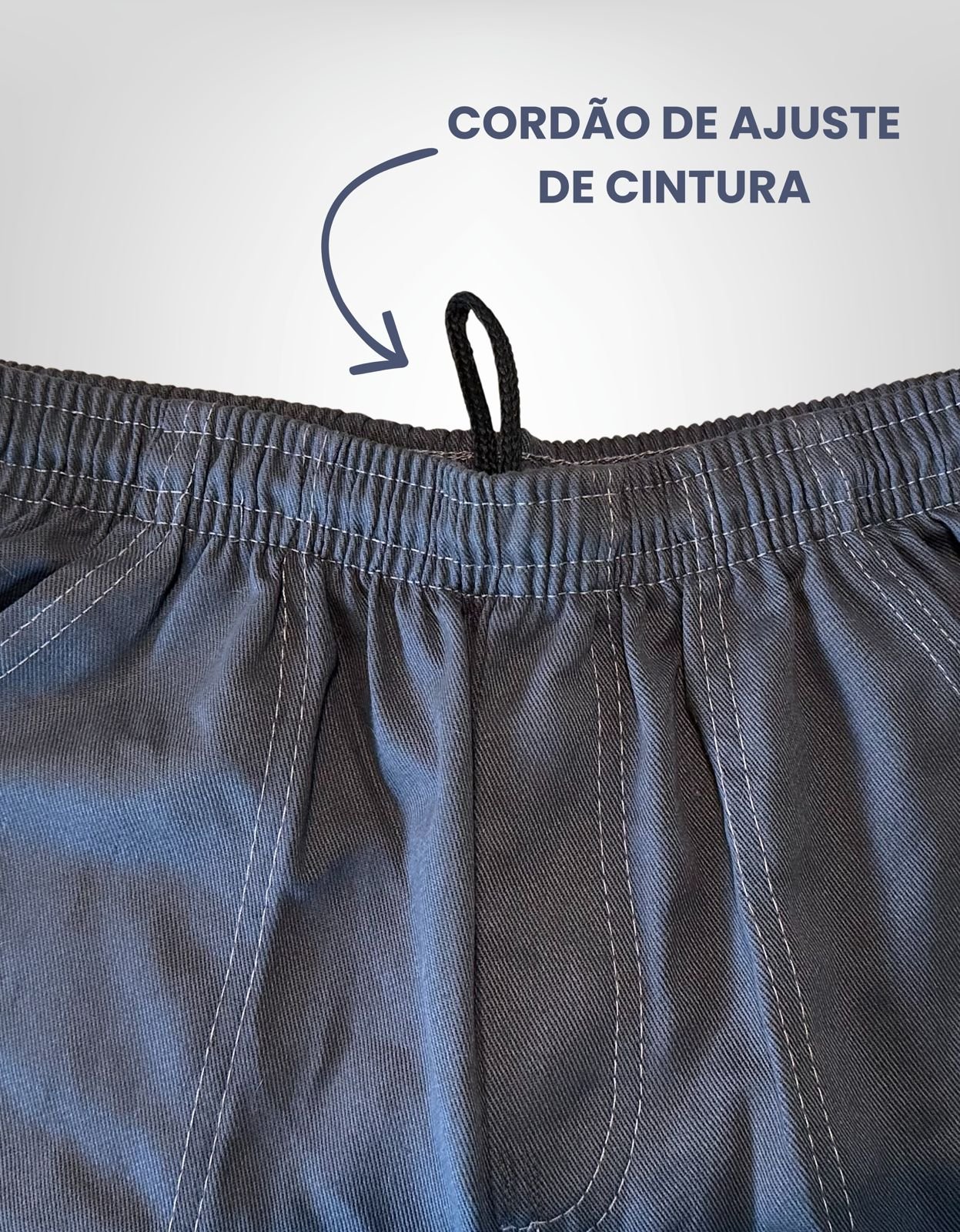 Calca de Brim Masculina Uniforme Luza Confeccoes 5