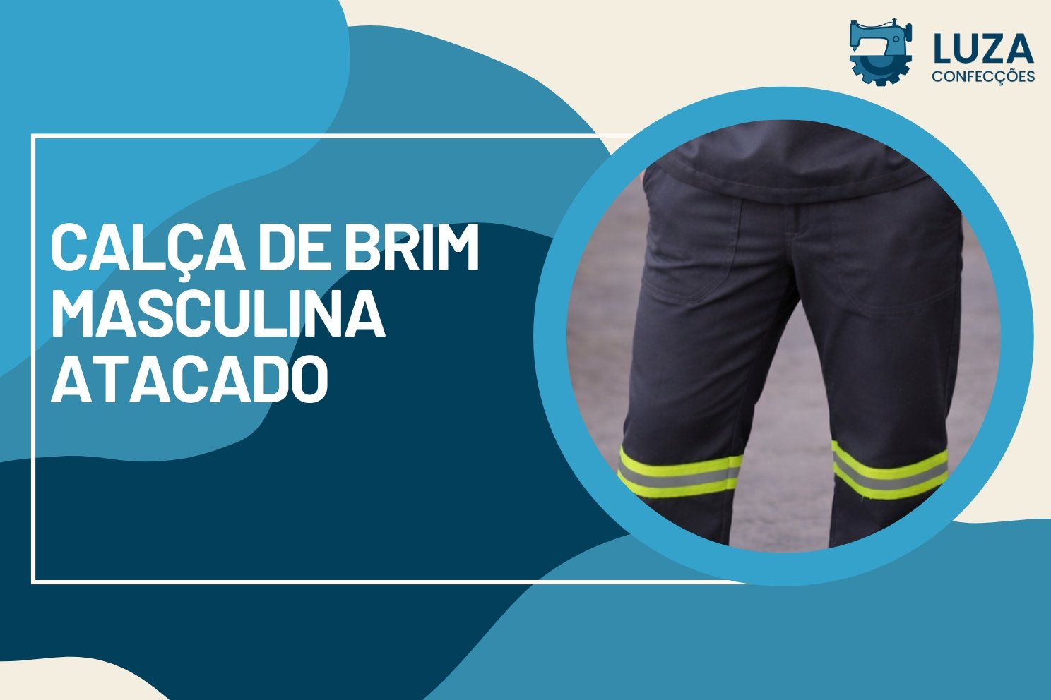 Calça de Brim Masculina Atacado
