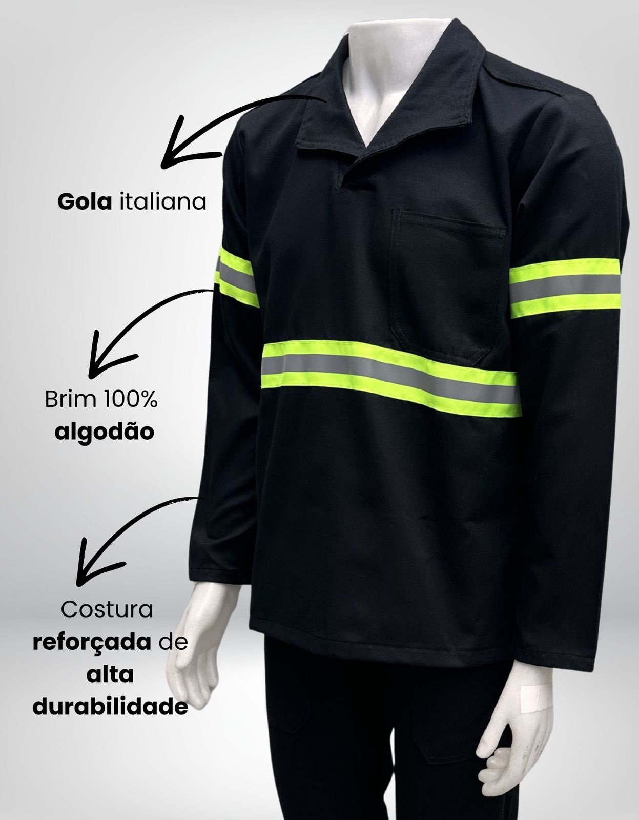 Confecção de Uniformes em Colombo: Compre Direto da Fábrica 4 Uniforme com Faixa Refletiva 17