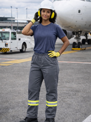 Calça de Brim Feminina Luza Confecções (3) Calça de Brim Feminina Luza Confecções (3)